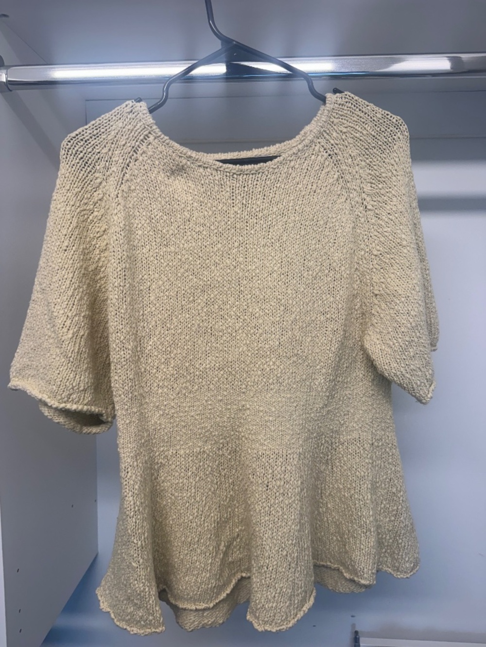 Modern Citizen - Valetta Organic Cotton Sculpted Knit Top